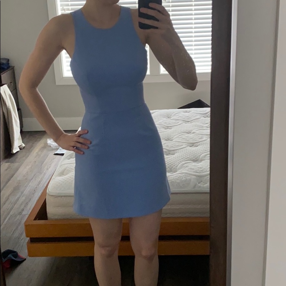 French connection blue dress size 0